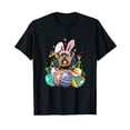 thumbnail image 1 of Easter Bunny Yorkshire Terrier Dog T-Shirt, 1 of 5