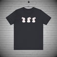thumbnail image 1 of Easter Bunny tshirt, Coquette tee, Bunny lovers tee, Spring Easter Day Gift, 1 of 4