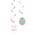 thumbnail image 1 of Easter Bunny with Eggs 5 Ct Dizzy Danglers Hanging Decorations, 1 of 2