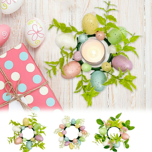 Easter Candlestick Decoration Festive Table Decoration