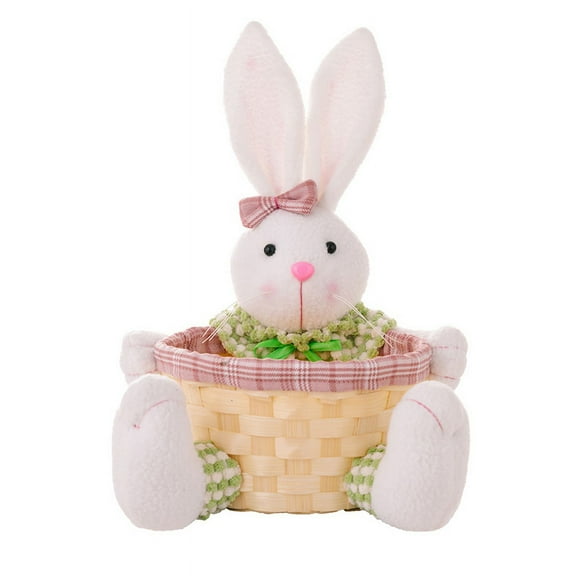 Easter Candy Dish, Bunny Easter Basket, Easter Candy Storage Basket, Box for Table Decor Easter ,A