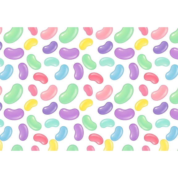Easter Candy Pattern Edible Icing Image Cake Topper, by Tnct.
