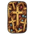 thumbnail image 1 of Easter Car Armrest Pad Cover 12.5x8.2 Inch Soft Comfortable Furry Printed - Car Armrest Mat Pad, 1 of 6