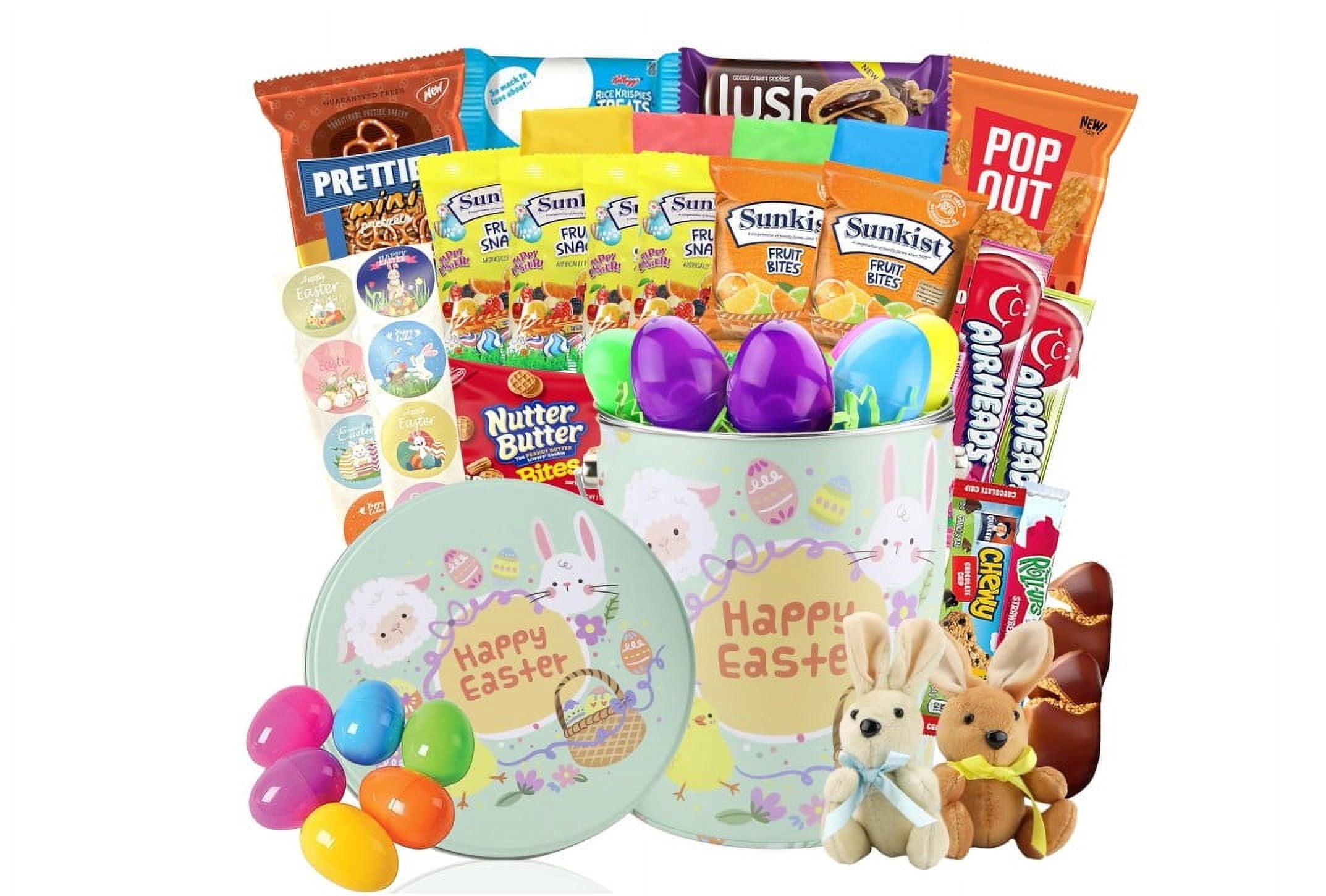 Easter Care Package (44 Count) Easter Candy Eggs Great Snacks for Family Friends Kids Coworkers
