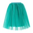 thumbnail image 1 of Easter Carnival Women'S Carnival Fashion Casual Puffy Skirt Five Layer Mesh Midi Length Flared Party Wear, 1 of 3