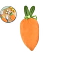 thumbnail image 1 of Easter Carrot Shaped Treat Bag Easter Basket Stuffers Fabric Drawstring Candy Gift Goodie Bag for Egg Hunt Outdoor Party Supplies, 1 of 4
