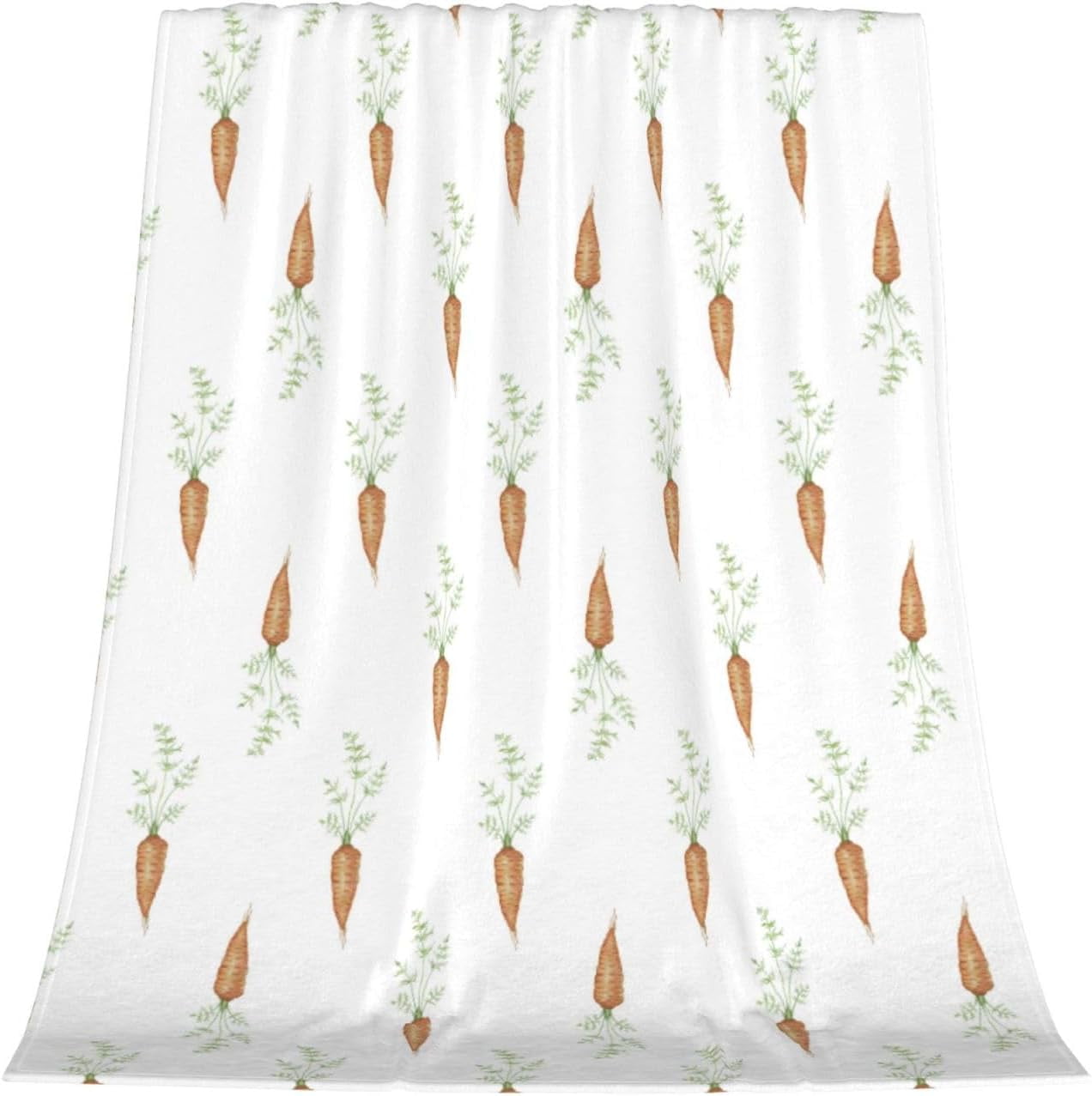 Happy Gift Camper Warm Blanket - Flannel Throw, Lightweight Super Soft, Microfiber 120x90 For Family, Gifts