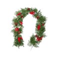 thumbnail image 1 of Easter Cedar Wreath, Easter Wreaths for Front Door, Realistic Pine Wreath, Large Green Cypress Wreaths for Home Fireplace Wall Window Porch Outdoor Xmas Holiday Decor (B, 78.6"), 1 of 9