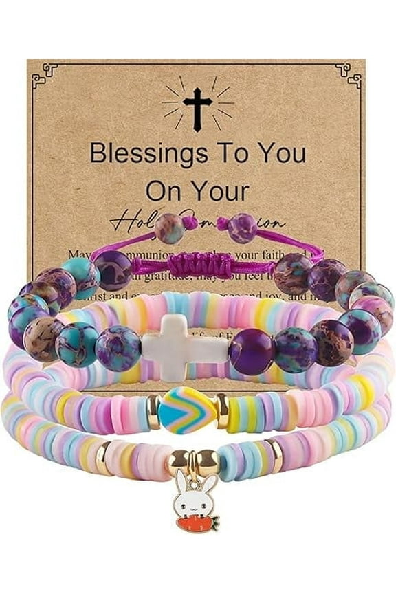 Easter Gifts Girls Bracelets Crosses Accessories Religious Gifts For Family For Kids
