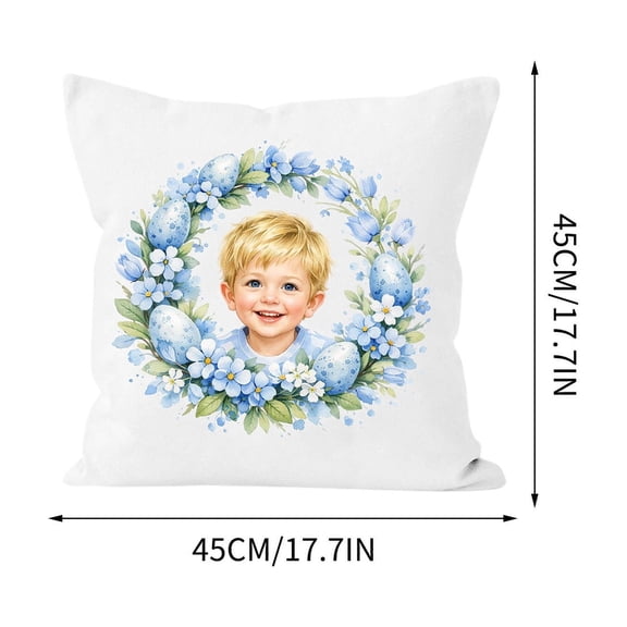 Easter Character Throw Pillow - Soft and Comfortable Cushion for Holiday Decor, Storytelling, and Napping - Perfect Gift for Special Occasions and Cherished Keepsake
