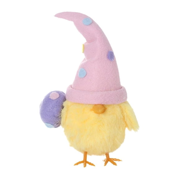 Easter Chick Decorations Spring Chicken Decors Figurines Tabletopper Decorations for Party Home Holiday Cute Egg Easter Day Gifts