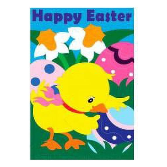 Easter Chick Garden Flag Indoor/outdoor 13.5 X 18