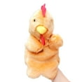 thumbnail image 1 of Easter Chicken Hand Puppet Soft Finger Toy 30cm Tall Parent-Child Interactive Storytelling Prop Stage Show Gift for Ages 3+, 1 of 4