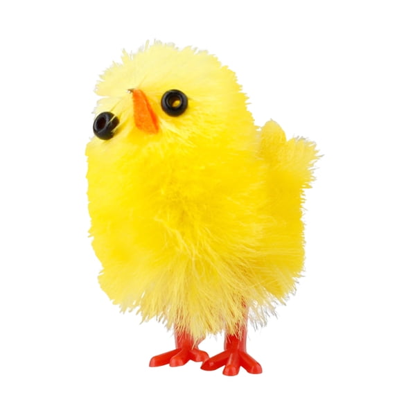 Easter Chicks Decorations, 60 Pcs Pompom Chickens, Mini Chick Figurines for Easter Basket and Party Favors