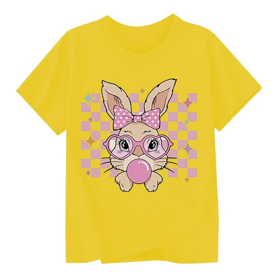 Easter Children's Clothing Fashion Soft White Bunny Cartoon Easter ...