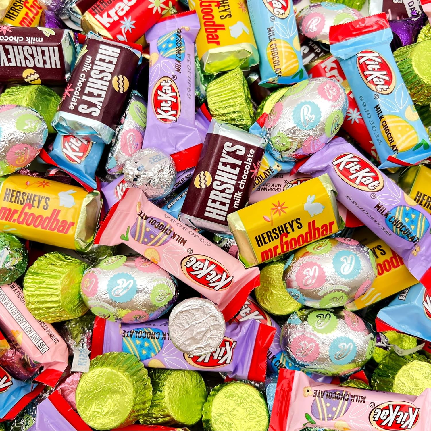 Easter Chocolate Candy Assortment, HERSHEY'S KISSES, KITKAT Bars