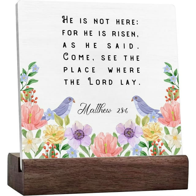 Easter Christian Decorations Religious Gifts for Women Home Office Desk