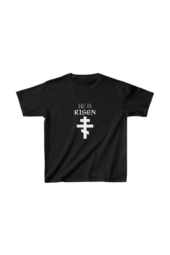 Easter Christian He Is Risen Resurrection Orthodox Easter Girl Shirts