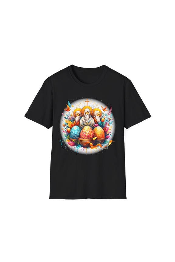 Easter Christian He Is Risen Resurrection Orthodox Easter Mens Shirt