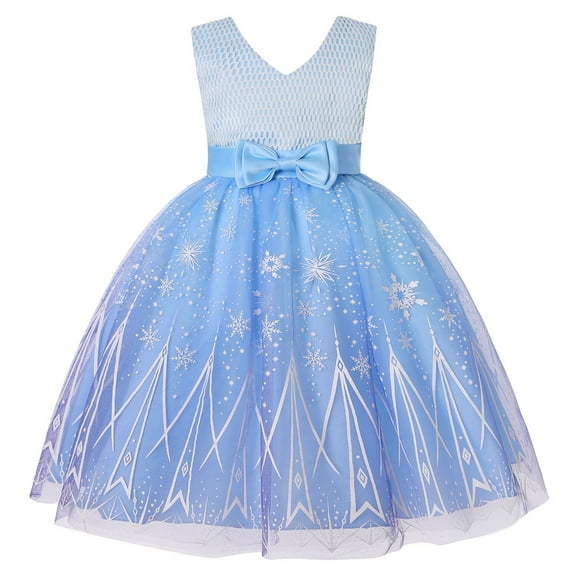 Easter Christmas Dresses for Little Girls Toddler Kids Flower Girl Dress Size 7 8 Years Teen Elegant Party Paegant Princess Birthday Formal Ball Gown Fairy Dresses