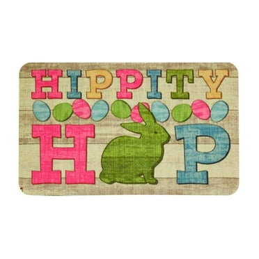 Easter Clearance 2024! CWCWFHZH Easter Day Welcome Doormats Home Carpets Decor Carpet Living Room Carpet
