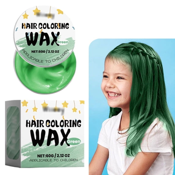 Easter Clearance Temporary Hair Color Wax Washable Colored Hair Styling Mud Temporary Hair Dye Wax Natural Instant Hair Color Wax Pomades Used For Christmas Halloween Role Playing And Parties Rollback
