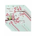 thumbnail image 1 of Easter Cloth Napkins Set of 8 Reusable Dinner Napkins, Spring Gnomes Blossoms Flowers Colorful Eggs Cocktail Napkin Washable Table Napkins for Wedding/Holiday Party/Baby Shower 20"x20", 1 of 7