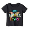 thumbnail image 1 of Easter Clothing Kids Casual Soft Blue Egg Easter Story Tshirt Kids Easter Hop Toddler Short Sleeve Top, 1 of 5