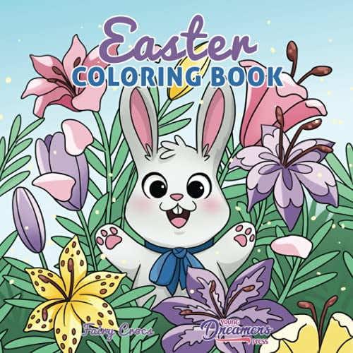 Pre-Owned Easter Coloring Book: Easter Basket Stuffer and Books for Kids Ages 4-8 (Paperback) 1989790135 9781989790137