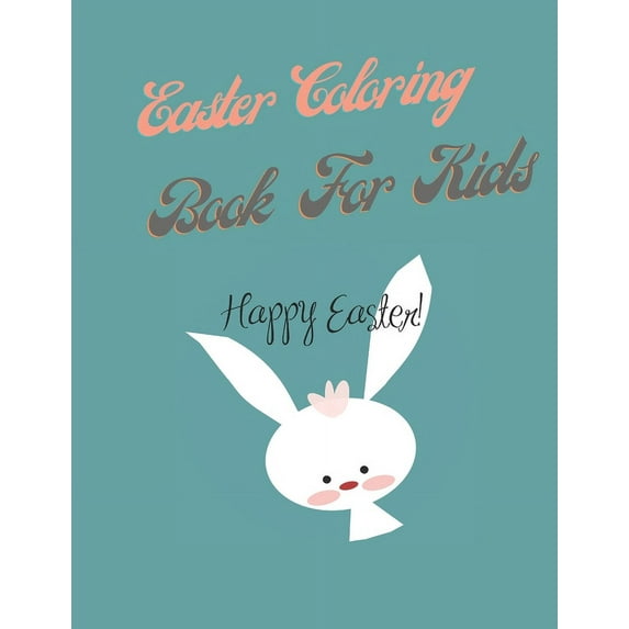 Easter Coloring Book For Kids, (Paperback)