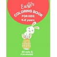 thumbnail image 1 of Easter Coloring Book For Kids: Ages 4-8 Years, Funny Easter Bunny & Egg Coloring Activity, Coloring Book For Girls & Boy, (Paperback), 1 of 1