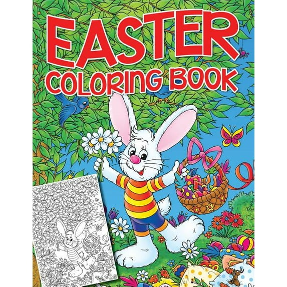 Easter Coloring Book, (Paperback)