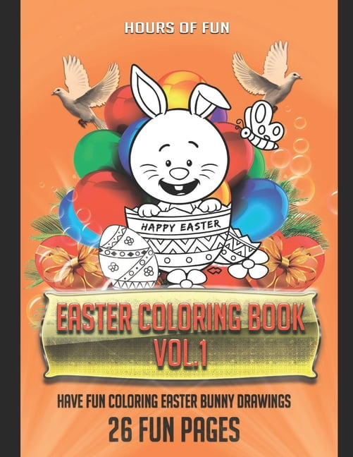 Easter Coloring Book Vol.1 (Paperback)