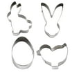 BUNNY COOKIE CUTTERS Easter Bunny Hopping Side View Rabbit Head Face ...