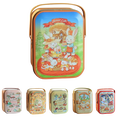 thumbnail image 1 of Easter Cookie Storage Cookie Jar Vintage Tin Box Decorative Tins With Lids Reusable Metal Container For Easter And Daily Use, 1 of 5
