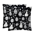 thumbnail image 1 of Easter Covers Set of 2 with Unique Patterns for Bed, Chair Pillow Covers, Decorative Pillows - Available in 16x16, 18x18, 20x20 Inchesfor Various Occasions, 1 of 6