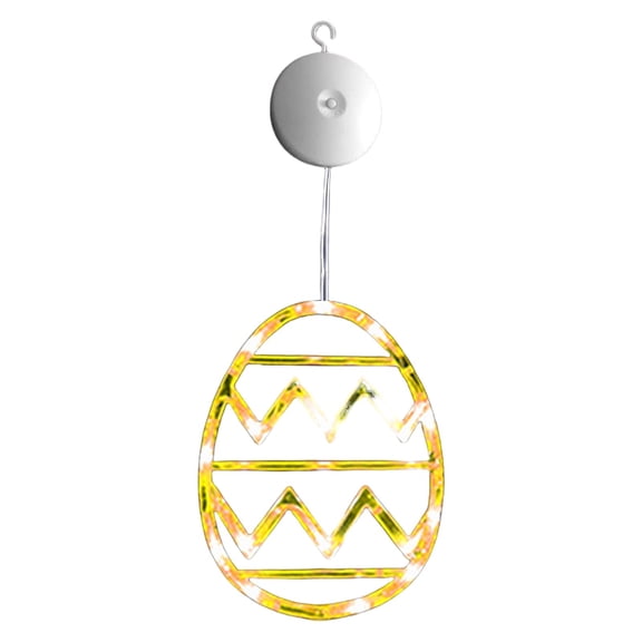 Easter Cracked Egg Suction Cup String Lights, Luminous Broken Egg Decor Strand, Colored Egg Sucker Fairy Lights, Spring Holiday Window Hanging Illumination Props
