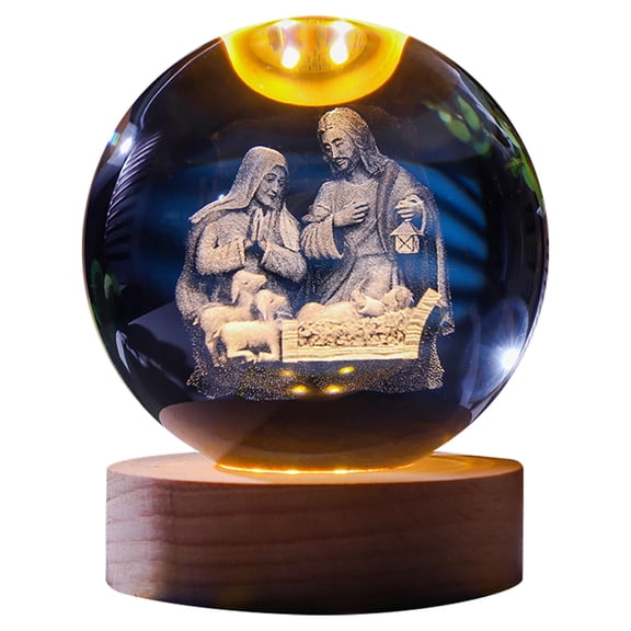 Easter Lamp 3D Solar System Night Light Astronaut Planet Globe LED Base Wooden Desk Ornament Home Birthday Gift Astronomy D