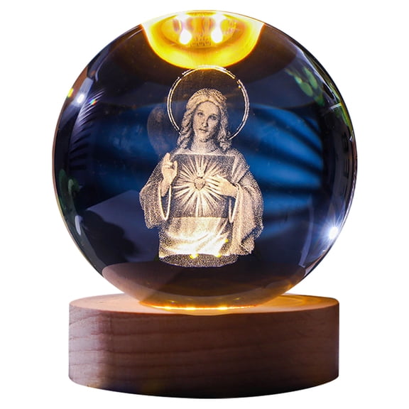 Easter Crystal Lamp Night Lights Astronaut Planet Globe 3D Solar System with LED Light Base Astronomy Gi Ft Lamp Birthday Gi Ft Lamps