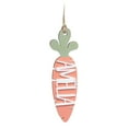 thumbnail image 1 of Easter Custom Name Tags, Wooden Carrot-Shaped Decorations, Engraved with Names, Durable & Reusable, Suitable for Toddlers/Kids/Teens, Ideal for Easter Bags/Gifts, 1 of 6