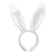 TIMTRLOVE Easter Cute Bunny Ears, Plush Headband Bunny Ears, Women Girls Headdress Party Favor Easter Decoration Props (Blue)