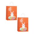 Easter Cute Bunny Holiday Party Gift Packaging Portable Gift Bag Color