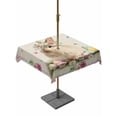 thumbnail image 1 of Easter Cute Bunny Outdoor Tablecloth - 54x54 Inch Square Dining Table Cover, Eggs Spring Daisy Flowers Vintage Waterproof Outdoor Table Cloth with Umbrella Hole & Zipper for Picnic/Patio/Party, 1 of 7