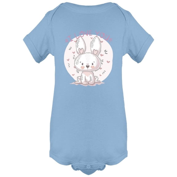 Easter Cute Rabbit Bodysuit Infant -Image by Shutterstock,  12 Months