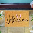 Easter Cute Rabbit Door Mat Bathroom Cute Carpet Room Decoration Non