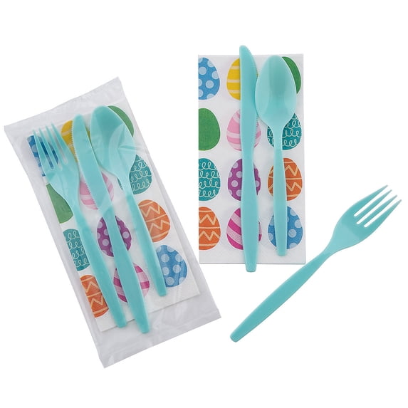 Easter Cutlery Sets – 50 Pieces