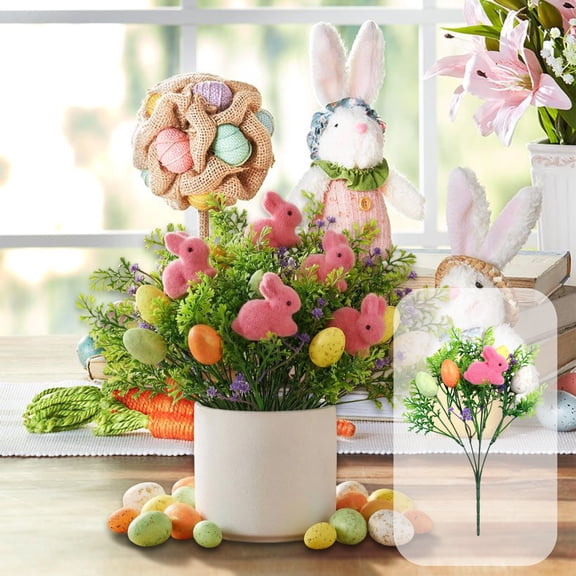 Easter Cutting DIY Bouquet Cutting Props, Exclusive Holiday Embellishment, Colorful Shapes, Long-Lasting Bright Material, Flexible Versatile Decoration,