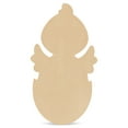 thumbnail image 1 of Easter Décor, Easy to Paint, Pre-Sanded Easter Chick in Egg Wood Cutout, Fun Wood Craft, 6 Inch, Pack of 1, by Woodpeckers, 1 of 7