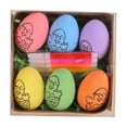 Easter DIY Hand Painted Eggs 2024 Cartoon Bunny Eggs Children's