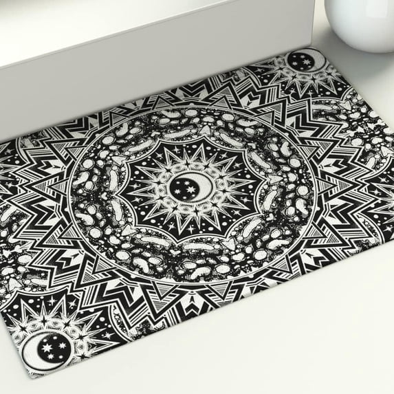 Floor Rug Pretty Butterfly Absorbent Durable Doormat Entrance Vintage Cute Rug Inside Floor Mats for Home Bedroom Toilet Bathroom Kitchen Front Porch give Friend 18"×30"